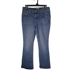 Earl Jeans Womens 8 Bootcut Western Cowgirl Medium Wash Mid Rise